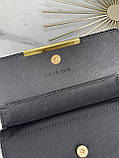 Гаманець Michael Kors великий подвійний Мішал Корс жіночий чорний, фото 7
