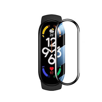 Захисна плівка з рамкою для фітнес-браслета Xiaomi Mi Band 9, 1 штука