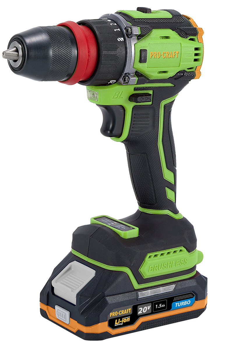 Шуруповерт Procraft PA18Pro DFR (з 1 АКБ)