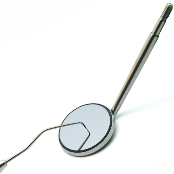 Зеркало  DMFSS5 упак 12шт Родієве покриття діам 24 мм під ручку SS-типу діам 2,6 мм, фото 1