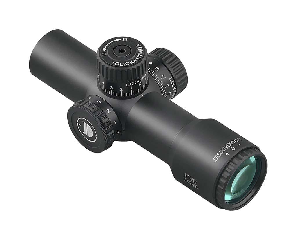 Оптичний приціл Discovery Optics HT-NV 3x24 IR (30 мм, підсвічування) JGR