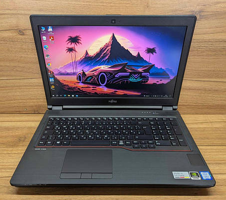 Б/в Ноутбук Б-клас Fujitsu Celsius H780 15.6" 1920x1080| Core i7-8750H| 32 GB RAM| 512 GB SSD| Quadro P600 4GB, фото 1