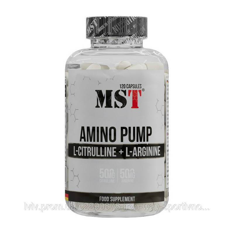 MST Amino Pump (120 caps), фото 1