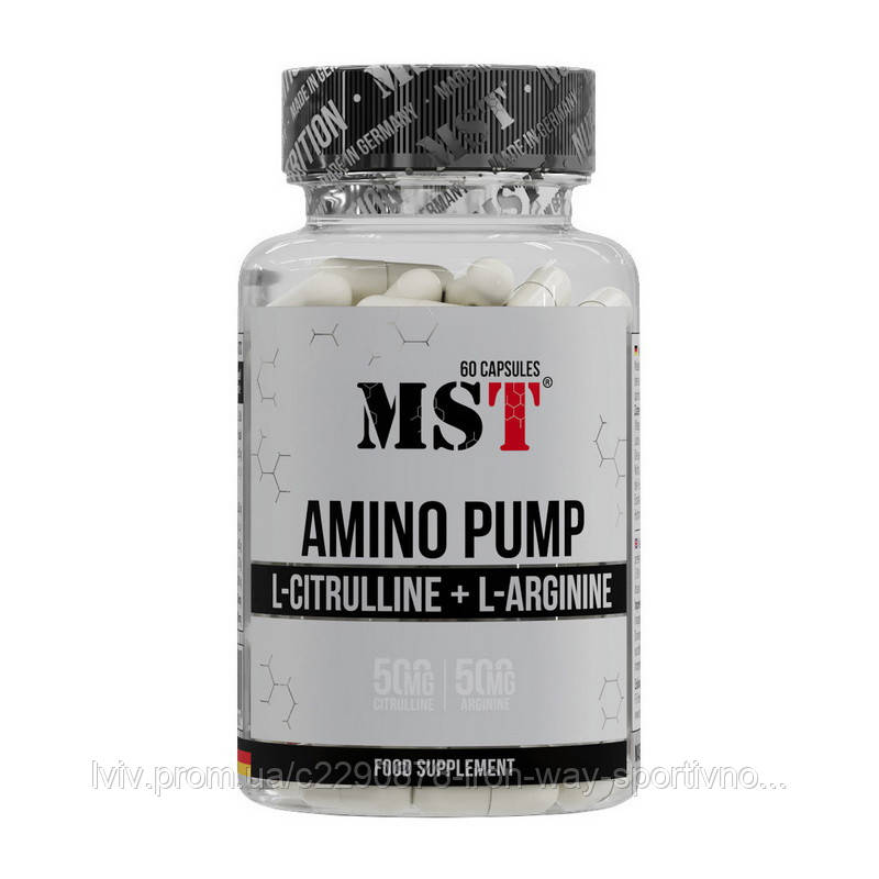 MST Amino Pump (60 caps), фото 1