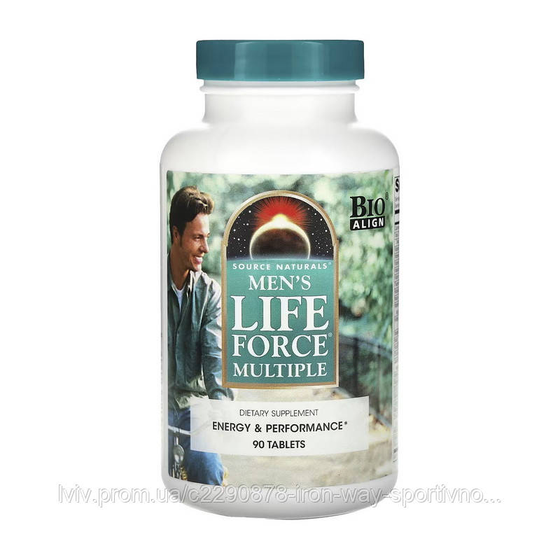 Source Naturals Men`s Life Force Multiple (90 tab), фото 1