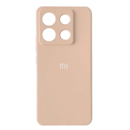 Чохол-накладка Infinity Silicone Case Full for Xiaomi Redmi Note 13 Pro 5G/Poco X6 5G Pink Sand