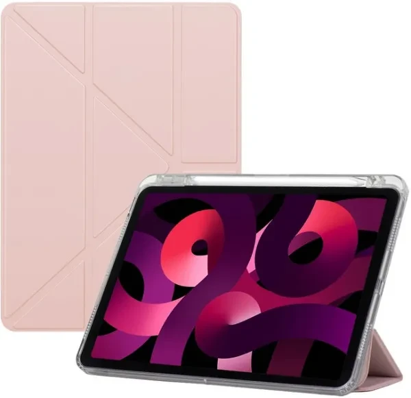 Чохол-книжка для планшета BeCover Ultra Slim Origami Transparent з кріпленням Apple Pencil для Apple iPad Air (4/5) 2020/2022 10.9