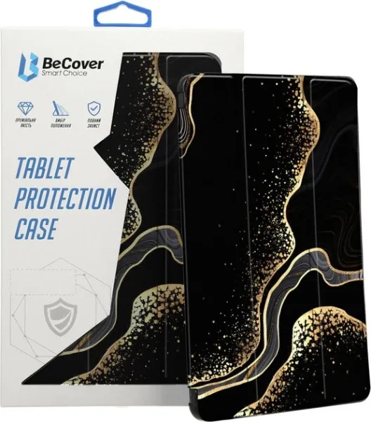 Чохол-книжка для планшета BeCover Smart Case для Apple iPad Air 11 M2 2024 Black Abstraction (711598)