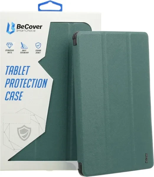 Чохол-книжка для планшета BeCover Smart Case для Apple iPad Air 11 M2 2024 Dark Green (711385)