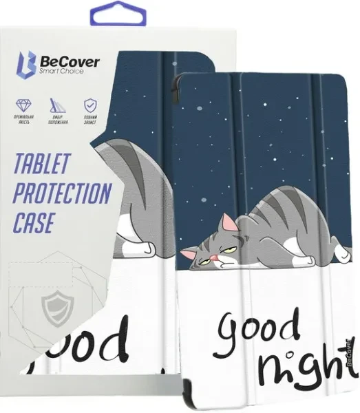 Чохол-книжка для планшета BeCover Smart Case для Apple iPad Air 11 M2 2024 Good Night (711604)