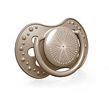 Пустушка динамічна силіконова з мінімалістичним дизайном беж. LOVI Harmony 0-3 міс., 2 шт., фото 5