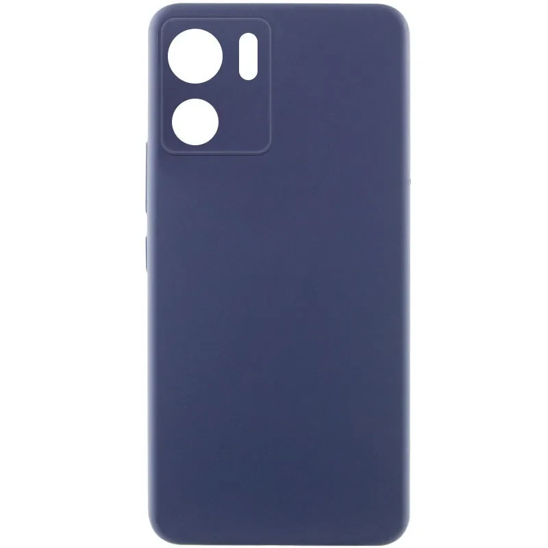 Чохол-накладка Lakshmi Silicone Cover Full Camera (AAA) для Motorola Edge 40 Midnight Blue