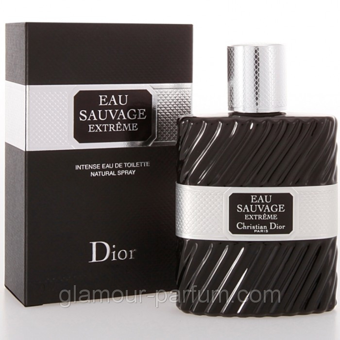 Чоловіча туалетна вода CHRISTIAN DIOR - EAU SAUVAGE EXTREME (Крістіан Діор Еу Сава Екстрім)