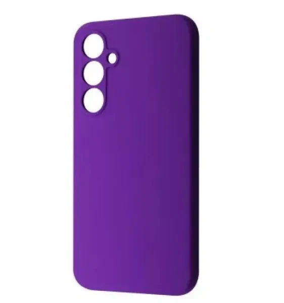Чохол-накладка WAVE Full Silicone Cover Samsung Galaxy A55 Dark Purple