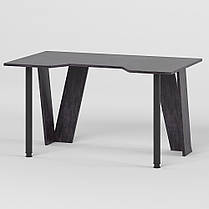 Комп'ютерний стіл LION Квест Бетон темний (LION-041164) ТОП, фото 2