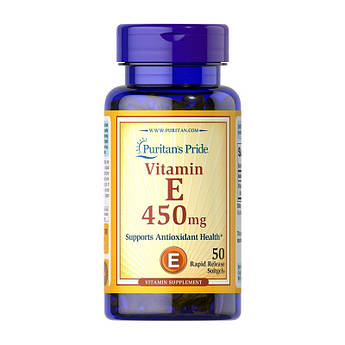 Vitamin E 450 mg (1000 IU) (50 softgels)