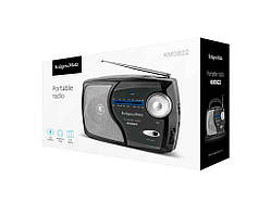 Радіоприймач аналоговий (EU) KM0822 ТМ KrügerMatz