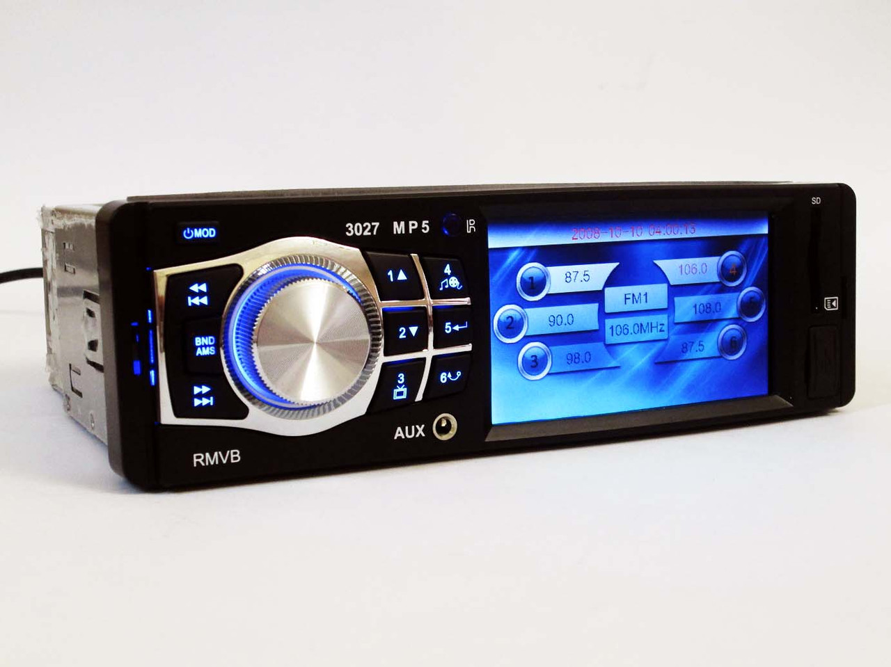 Автомагнітола 3027 3.6" VIDEO екран USB+SD+FM+AUX