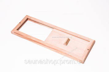 Шибер, засувка для лазні та сауни, вільха