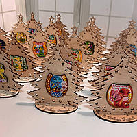 Сувеніри від виробника. Ялинка на підставці з фанери Символ року