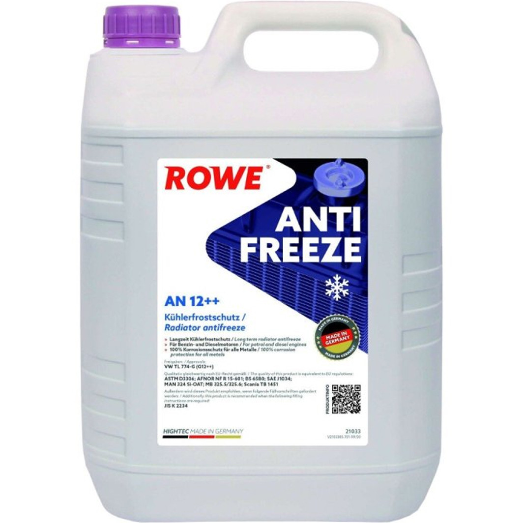 Rowe HC Antifreeze AN 12 ++, 5 л (21033005099) концентрат антифризу, фото 1