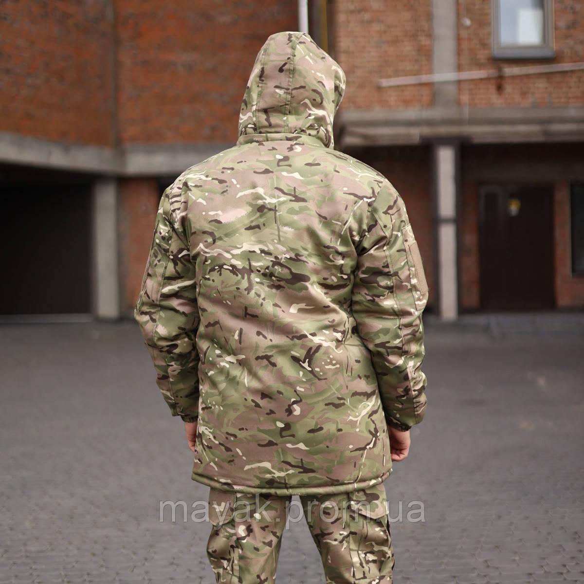 Куртка-бушлат військова чоловіча тактична ЗСУ Мультикам 8584 46 розмір mayak - фото 1 - id-p2445629289