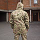 Куртка-бушлат військова чоловіча тактична ЗСУ Мультикам 8584 46 розмір mayak - фото 1 - id-p2445629289