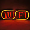 Неонова Led вивіска Wi-Fi різнокольорова 220х75 мм з пультом та блоком живлення, фото 4