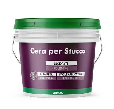 Віск для декоративної штукатурки CERA PER STUCCO. Oikos