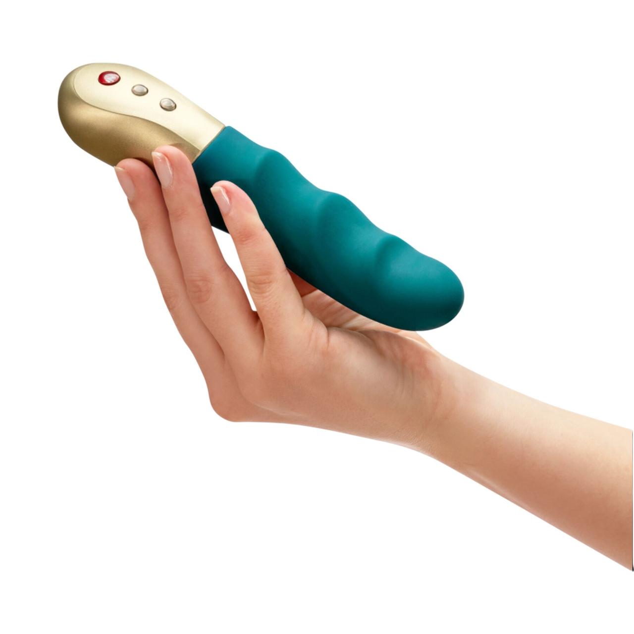 Мініпульсатор Fun Factory STRONIC PETITE deep sea blue, 8 режимів, підходить для початківців, водостійкий, фото 1