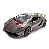 Машина на радіокеруванні Lamborghini Ламборгіні сіра світло акум 4,8V 23,5*10*7см (866-1822 B), фото 3