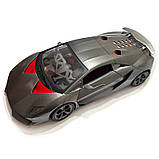 Машина на радіокеруванні Lamborghini Ламборгіні сіра світло акум 4,8V 23,5*10*7см (866-1822 B), фото 8