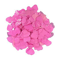 Конфеті "Сердечка" 23 мм рожевий
