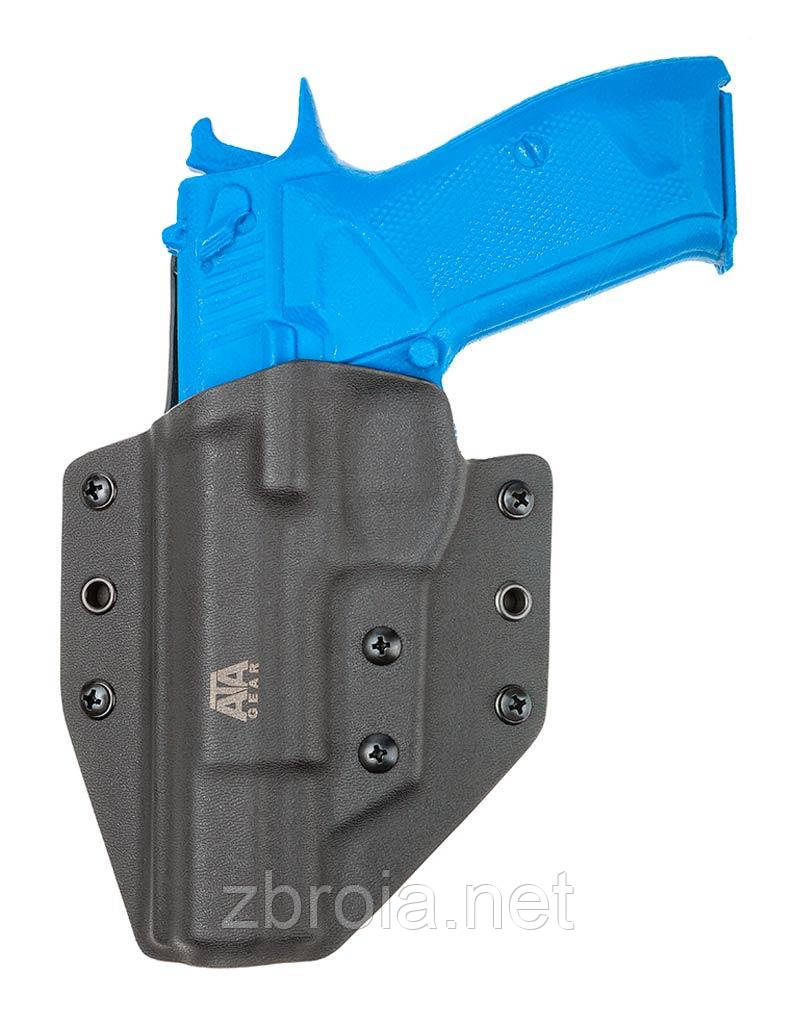 Кобура ATA-Gear Hit Factor ver.1 Black для Форт-14 ТП овальна пікатінні (лівша)