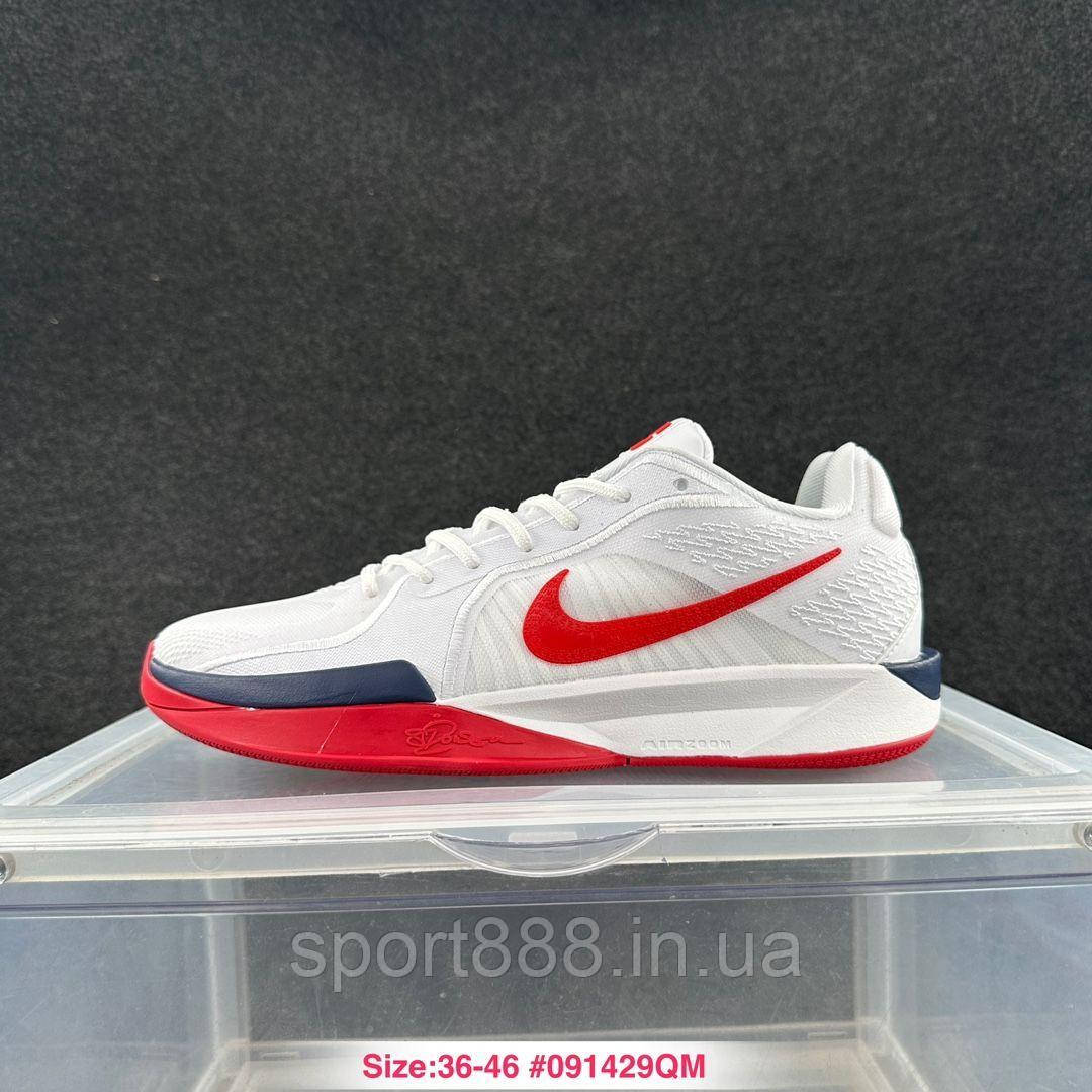 Eur36-46 білі Nike Sabrina 2 баскетбольні кросівки, фото 1