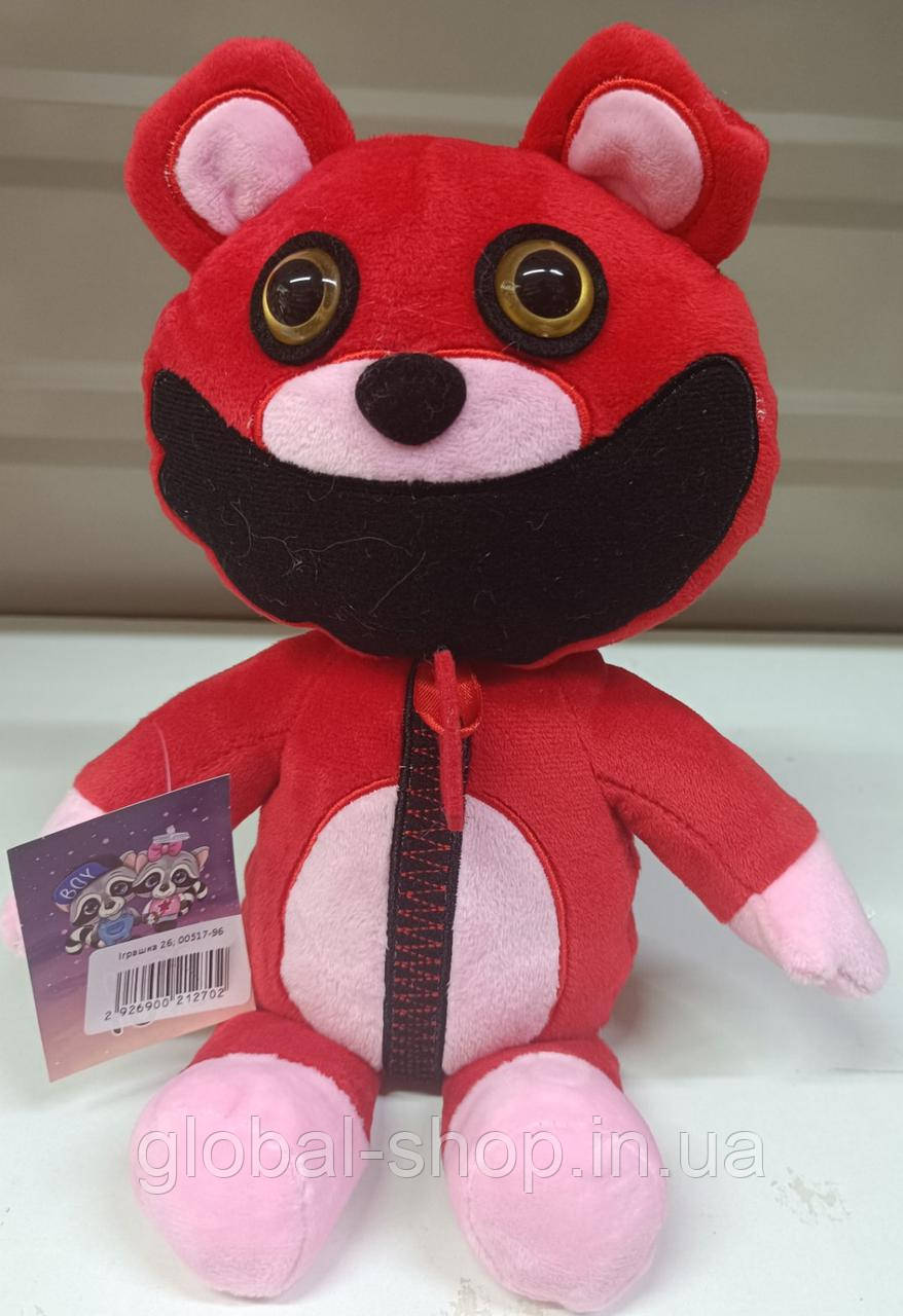 Усміхні звірі Smiling Critters Poppy Playtime Ведмедикabby BearHug, 35 см