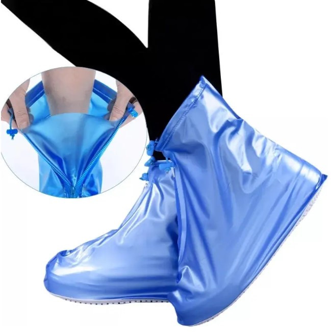 Сині дощовики для взуття Cover for rain shoes, бахіли