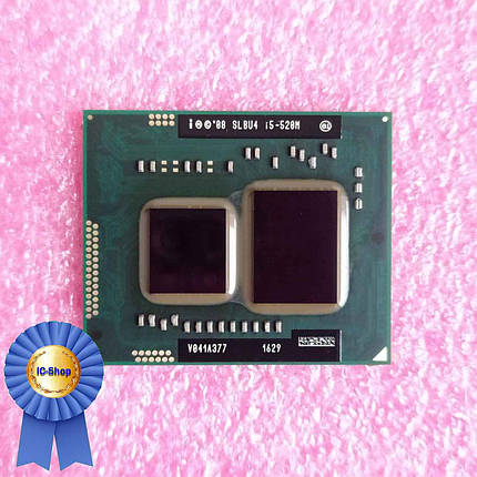 Мікросхема SLBU4 (Intel Core i5-520M) — демонтаж без куль, фото 1