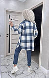 Жіноча сорочка в клітинку, фото 2