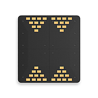 Дорожній пагорб гумовий 2000х1800х60