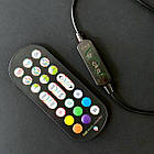 Світлодіодні панелі RGB, 24 см, 2 шт., + пульт, від USB/RGB лампа настільна/РГБ лампа/ RGB світильник, фото 8
