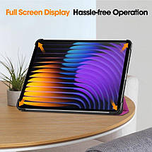 Чохол книжка Crazy Horse на Xiaomi Pad 7 (11.2")/сірий, фото 5