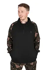 Толстовка Fox Lightweight Black Camo QTR Zip Pullover