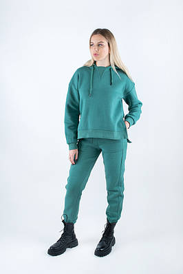 Костюм спортивний утеплений зелений  3568 (2000000134901)