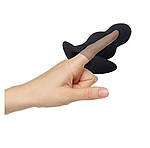 Анальна пробка-тунель силіконова (розмір L): глибока рельєфна стимуляція та можливість комбінованої гри, фото 5