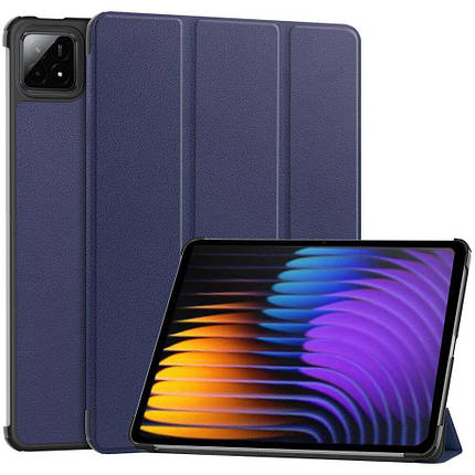 Чохол книжка Crazy Horse на Xiaomi Pad 7 (11.2")/синій, фото 1