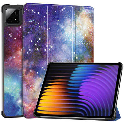 Чехол книжка Crazy Horse на Xiaomi Pad 7 (11.2") / galaxy, фото 1