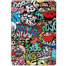 Чехол книжка Crazy Horse на Xiaomi Pad 7 (11.2") / graffiti, фото 3