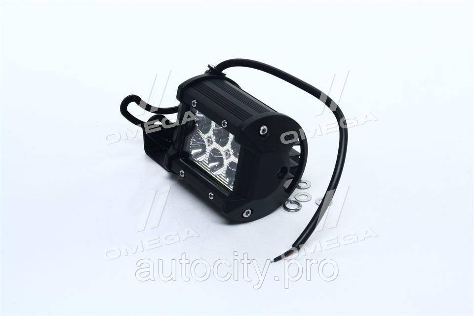 Фара LED додаткова 12 / 24V, 6 * 3W, 97 * 80 * 62mm