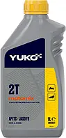 Олива 2Т для двотактних бензинових двигунів YUKO МОТОМІХ (ТС) каністра 1л ПЕ // YUKO (14-502)